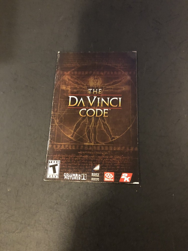 da vinci code ps2 Manual Only