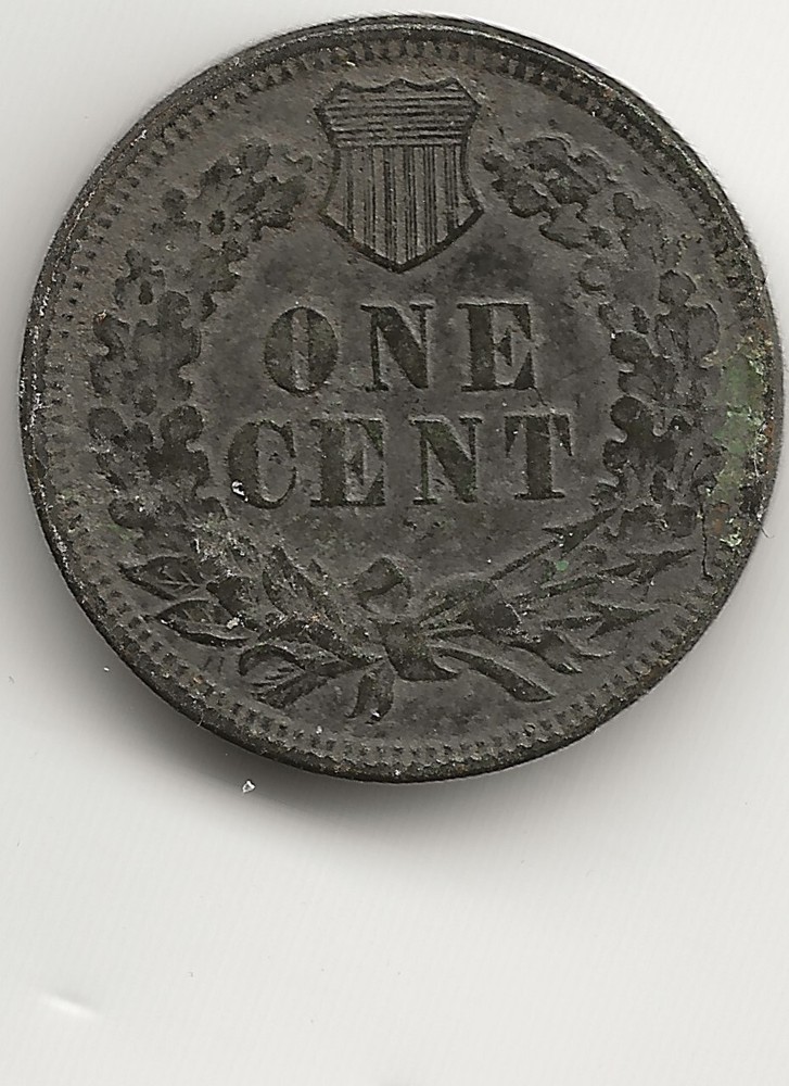 1887 Indian Cent EF