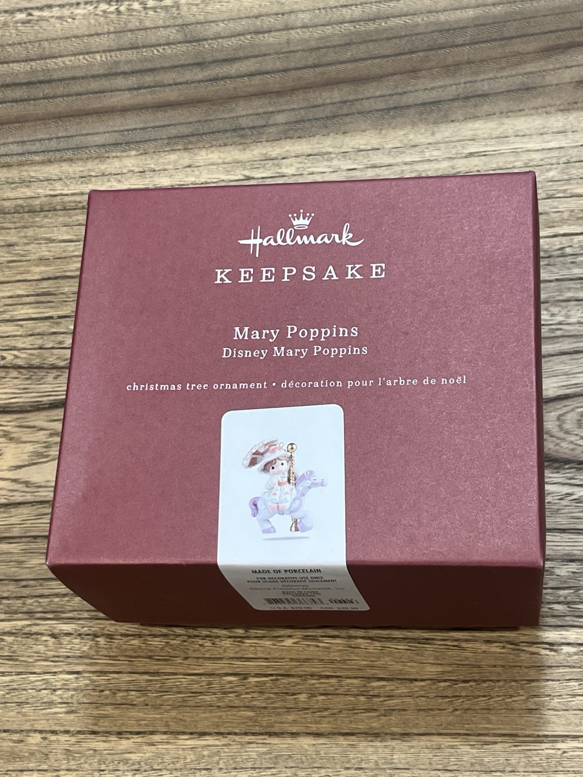Hallmark: Mary Poppins - Disney - Precious Moments - Keepsake Ornament - 2018