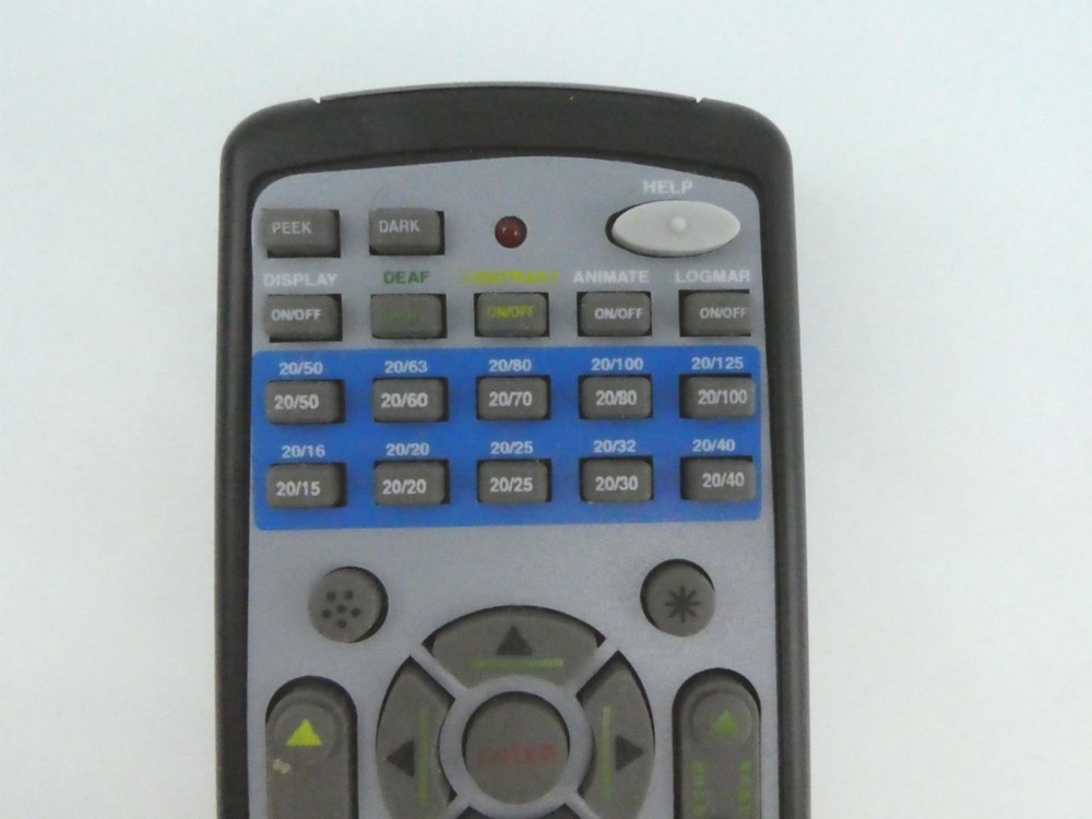 Medtronic Solan B-VAT PC Visual Acuity System Remote Control