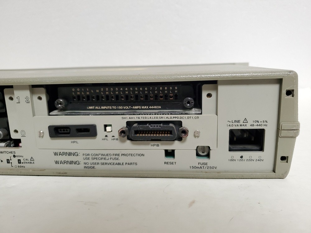 Vintage HP Hewlett Packard 3421A Data Acquisition Control Unit - Powers On *READ