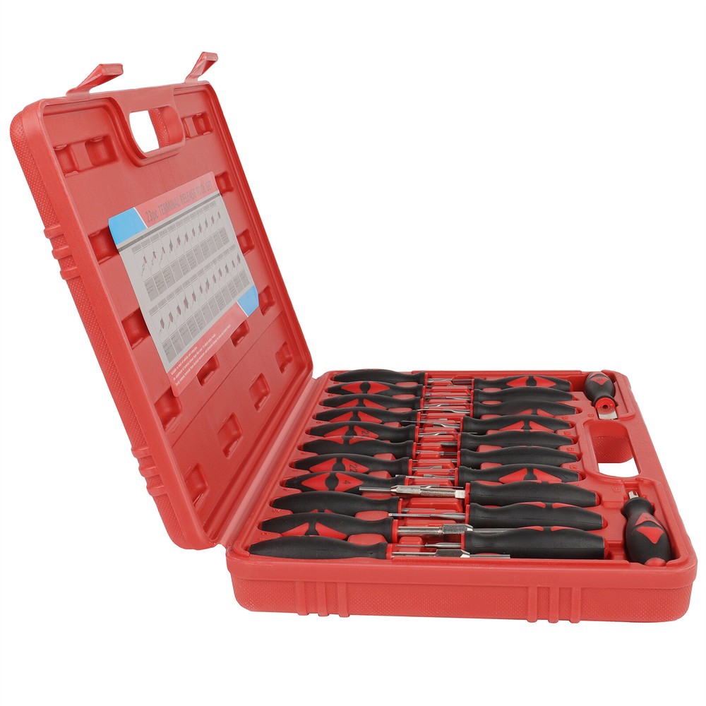 23pcs Universal Terminal Connector Release Tool Kit Extractor Removal Tool Set