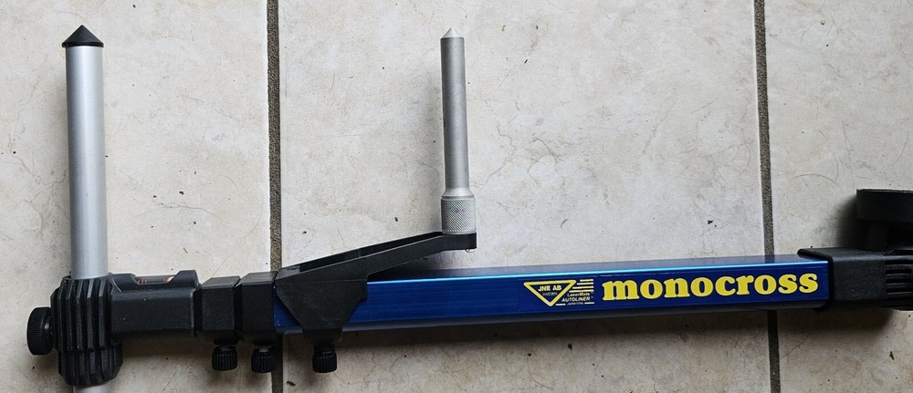 SHORT MONOCROSS TELESCOPING ONE MAN TRAM-LENGTH-WIDTH-CROSS-COMPARE HEIGHT