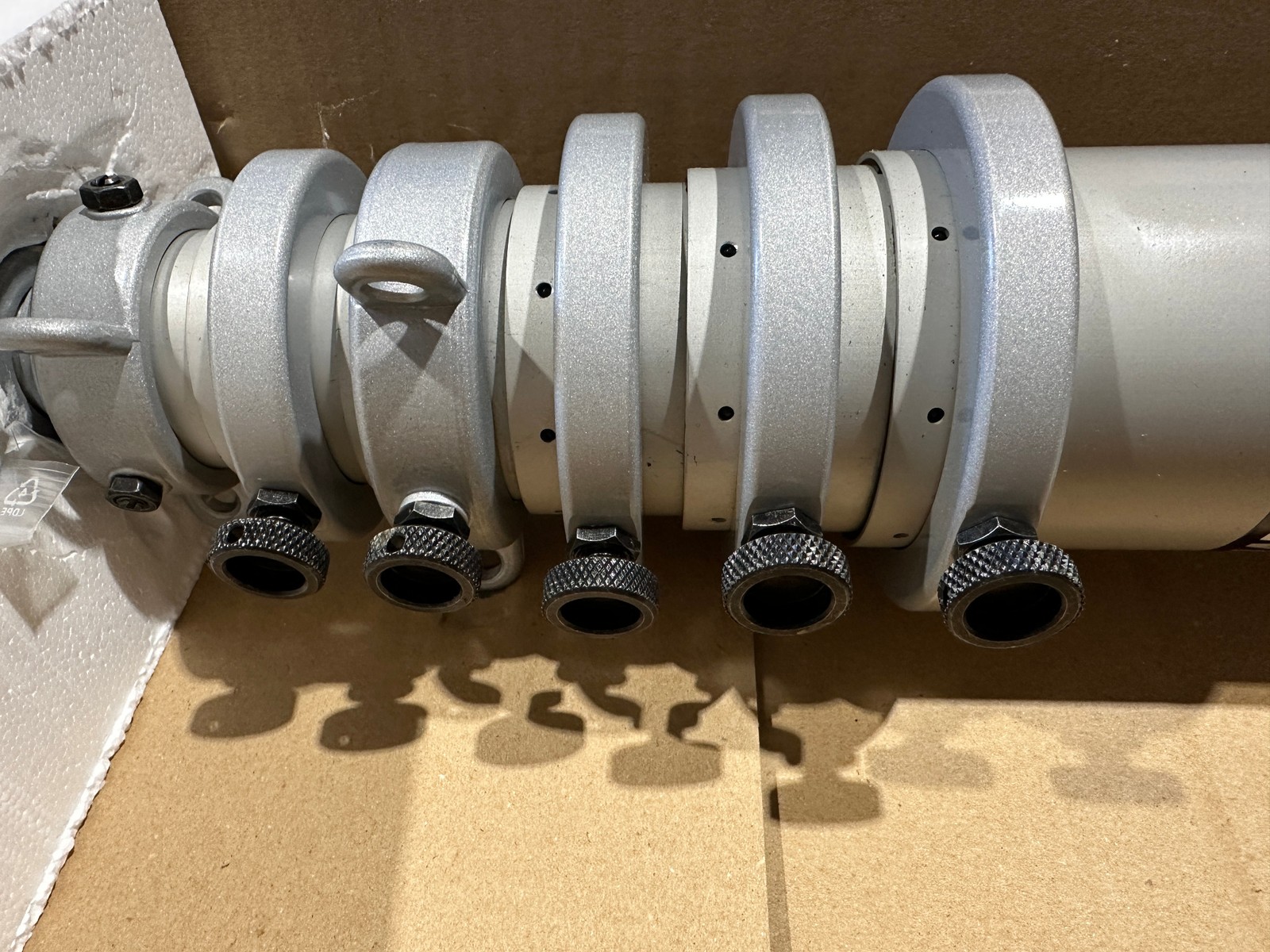 NEW Clark Masts CQTX6-6/HP QT Series Lightweight Telescopic Mast 3.5" Base Tube