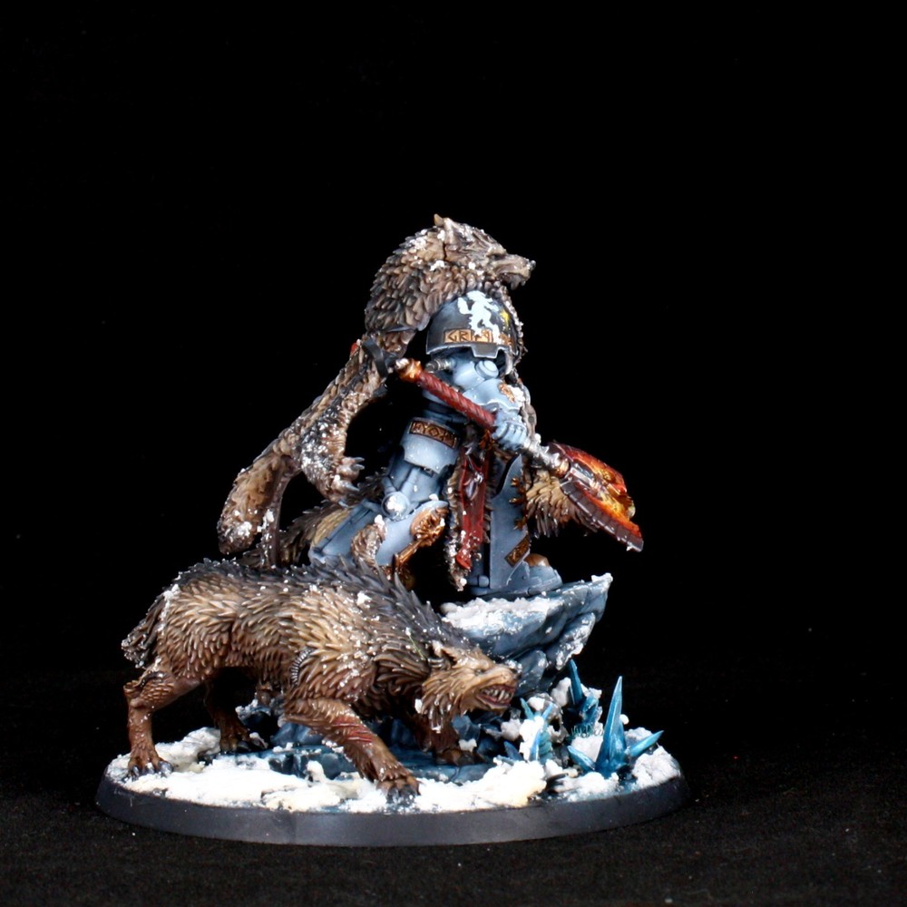 Warhammer 40k pro painted Logan Grimnar Space Wolves COMMISSION