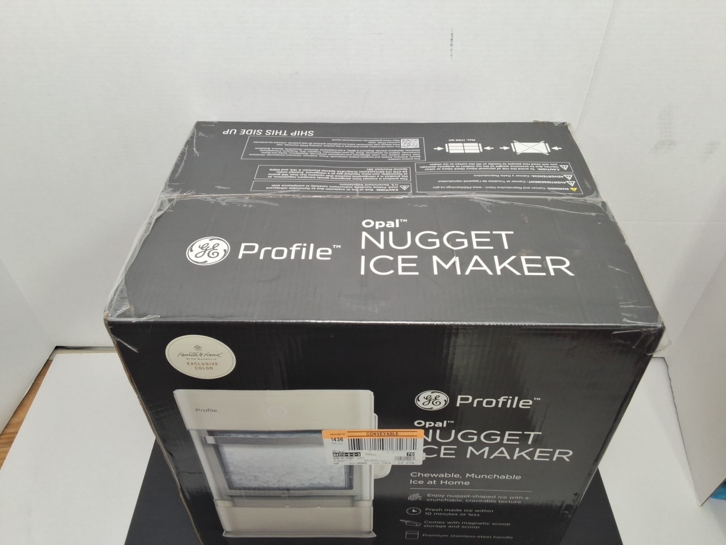 GE Profile Opal Nugget Ice Maker OPAL01GHWSS Stone Ivory