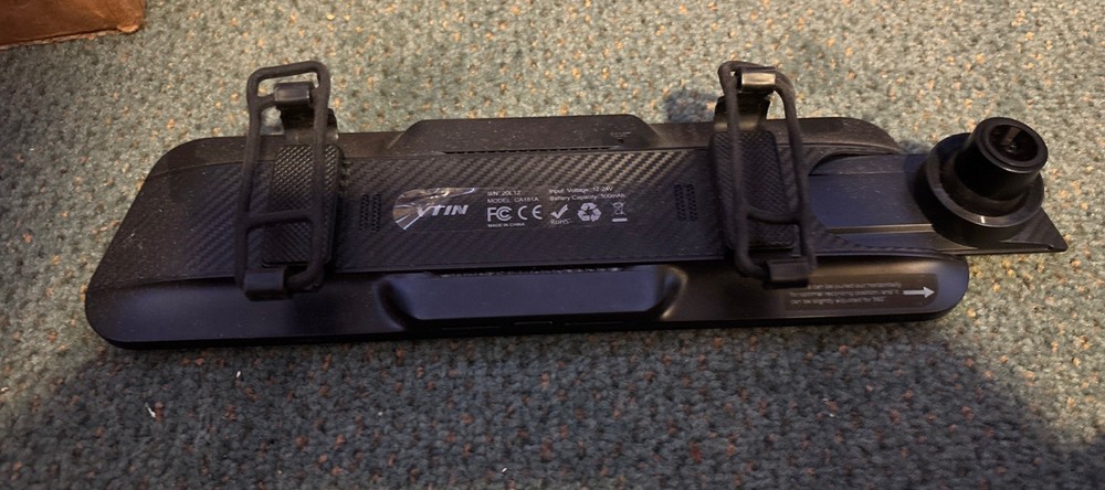 Vtin CA151A 500 mAh Battery Capacity Dash Camera Stream Medium Screen