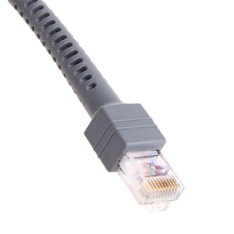 9ft Coiled USB Cable for Symbol LS2208AP LS1203 LS4208 LS4278 Barcode Scanner