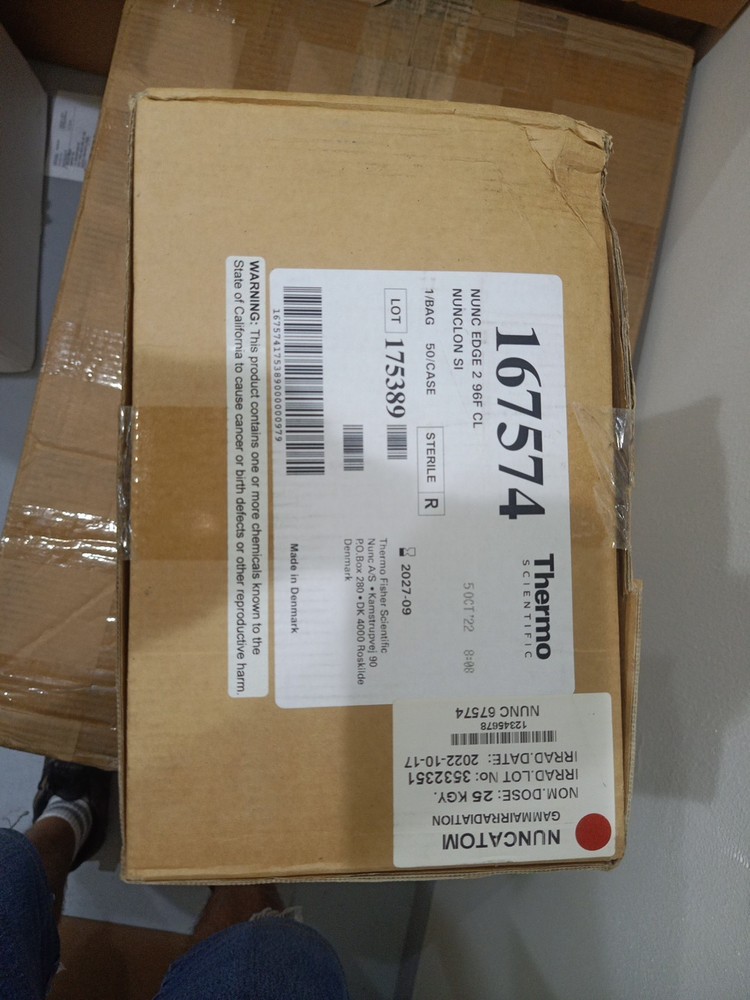 Thermo 167574 Sterile Nunc 50/Case