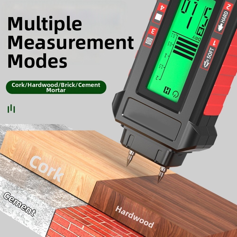 Cement Moisture Meter Wood Moisture Meter Building Inspection Handheld Device
