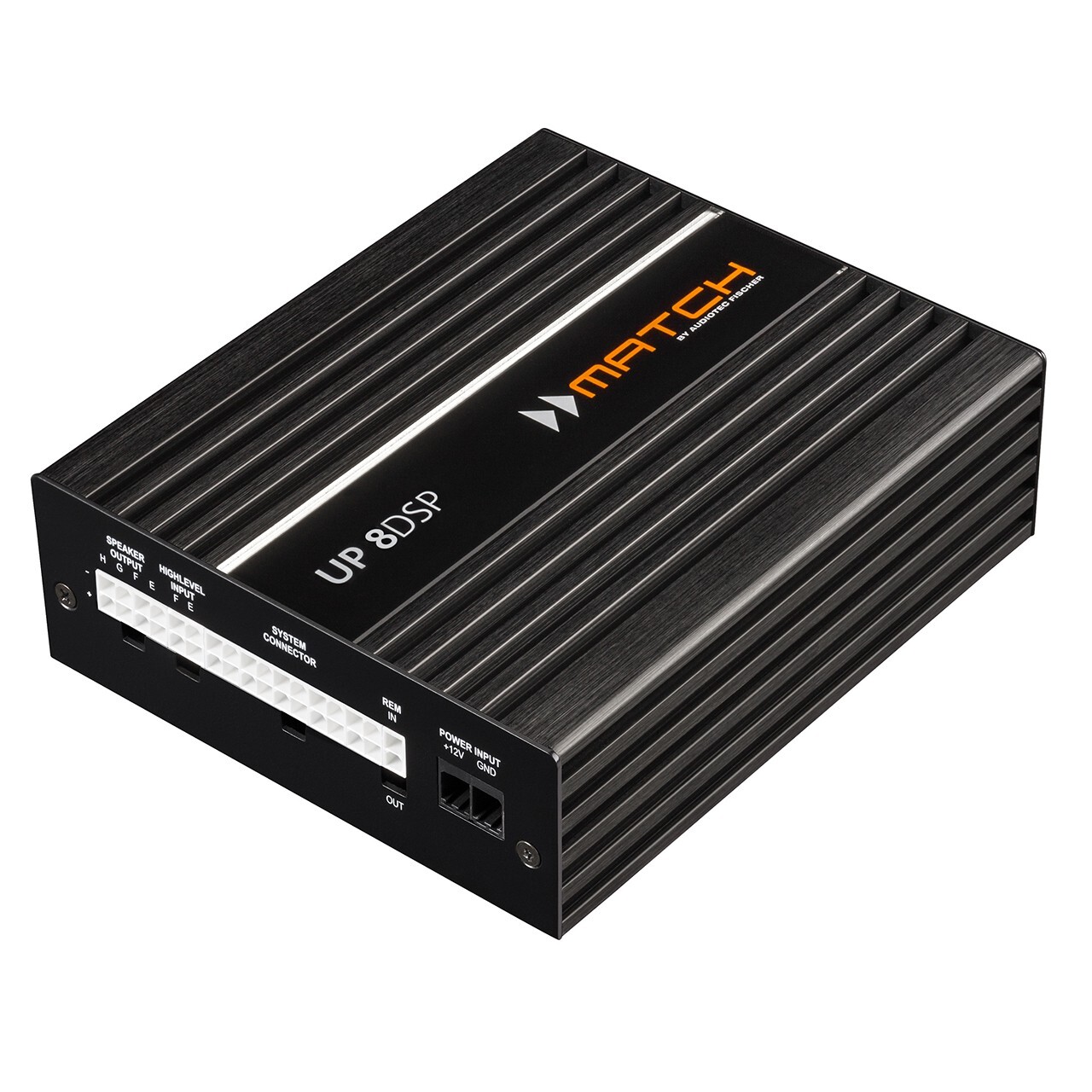 Match UP 8DSP 8-Ch Plug & Play Upgrade Amplifier 9-Ch 64 Bit DSP Universal NEW