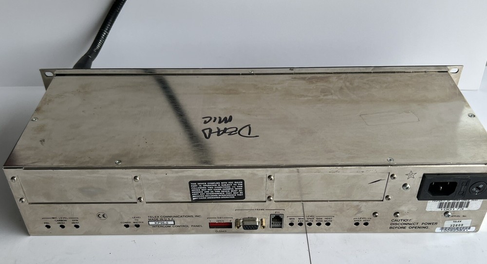 KP 96-5 Telex Matrix Intercom Key Panel
