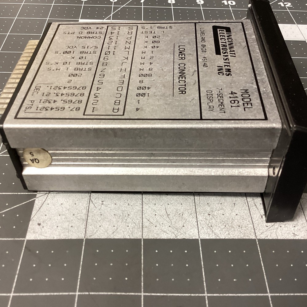 Cincinnati Electrosystems 4161-5-5 Segment Display Panel Meter - (LPW75T)