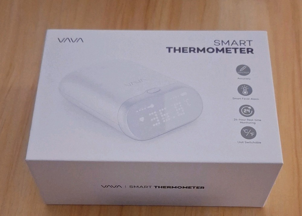 VAVA Smart Thermometer - Storage box (i.e. charger) with USB Cable