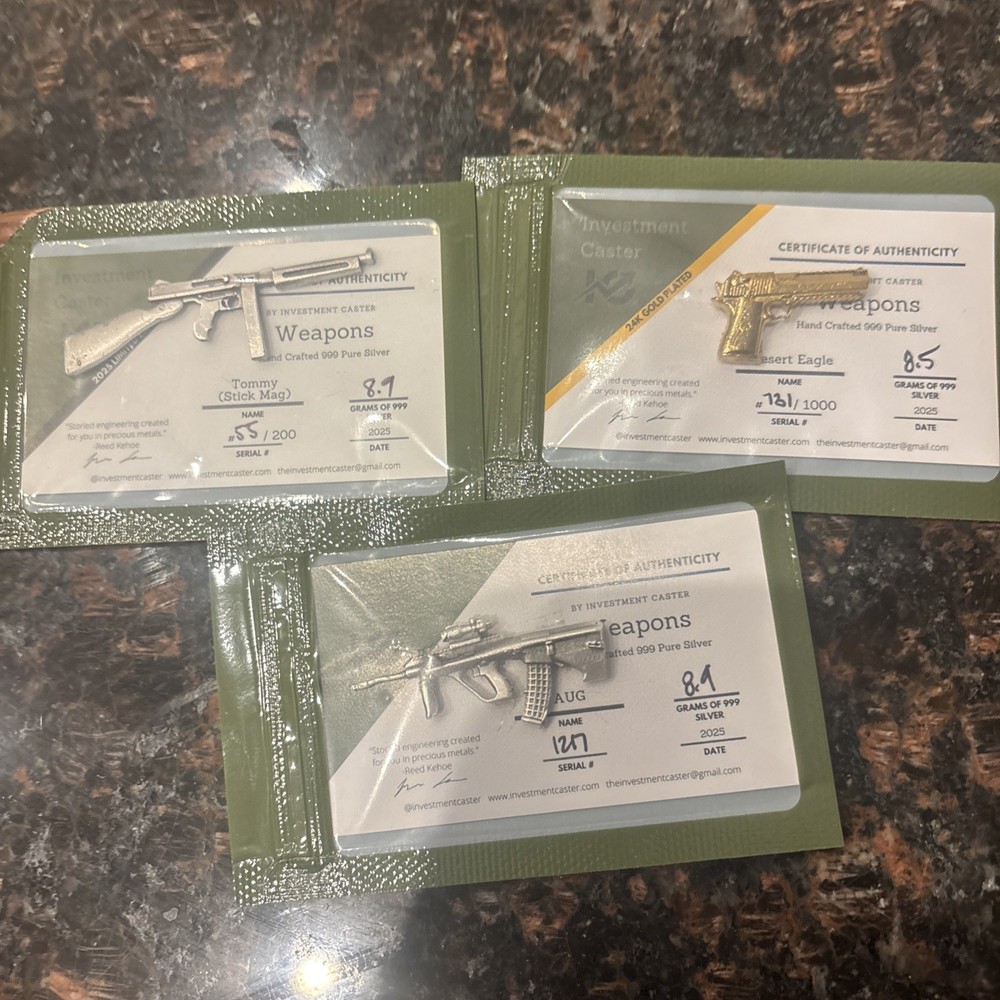 3 Pack Investment Caster Set