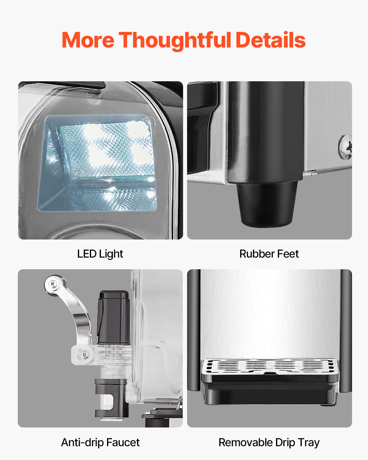 3L Commercial Slushy Machine Margarita Smoothie Frozen Drink Slushie Maker