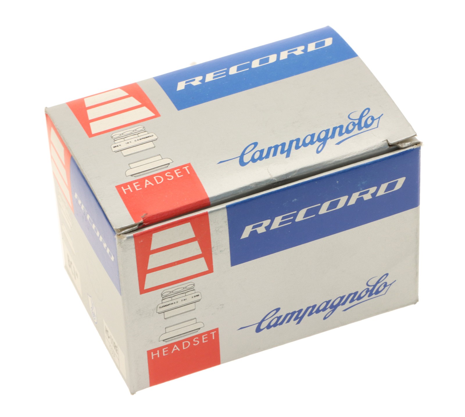 Campagnolo Record Headset HS-11RE 1" Threaded Silver 1996 BSC NEW NOS