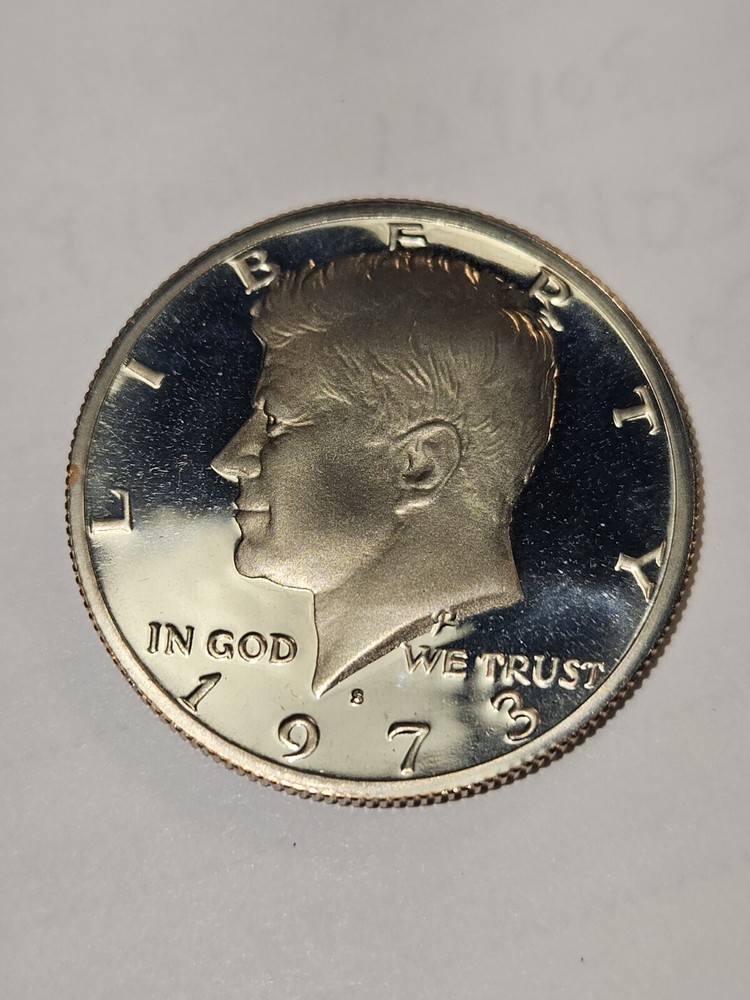 1973 P D S Kennedy Half Dollar Trio