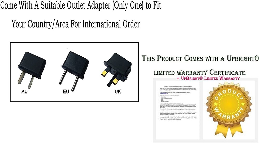 UpBright AC Netgear Nighthawk Adapter Compatible Class LTE Mobile Hotspot Router