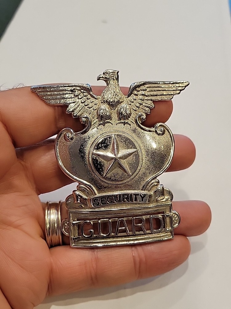 VINTAGE SECURITY GUARD BADGE #2