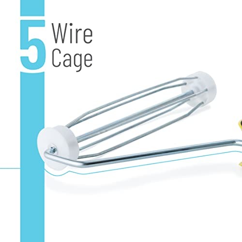 Bates - Paint Roller, 9 inch, Roller Frame with 2 Covers, Roller Naps 9 inch,