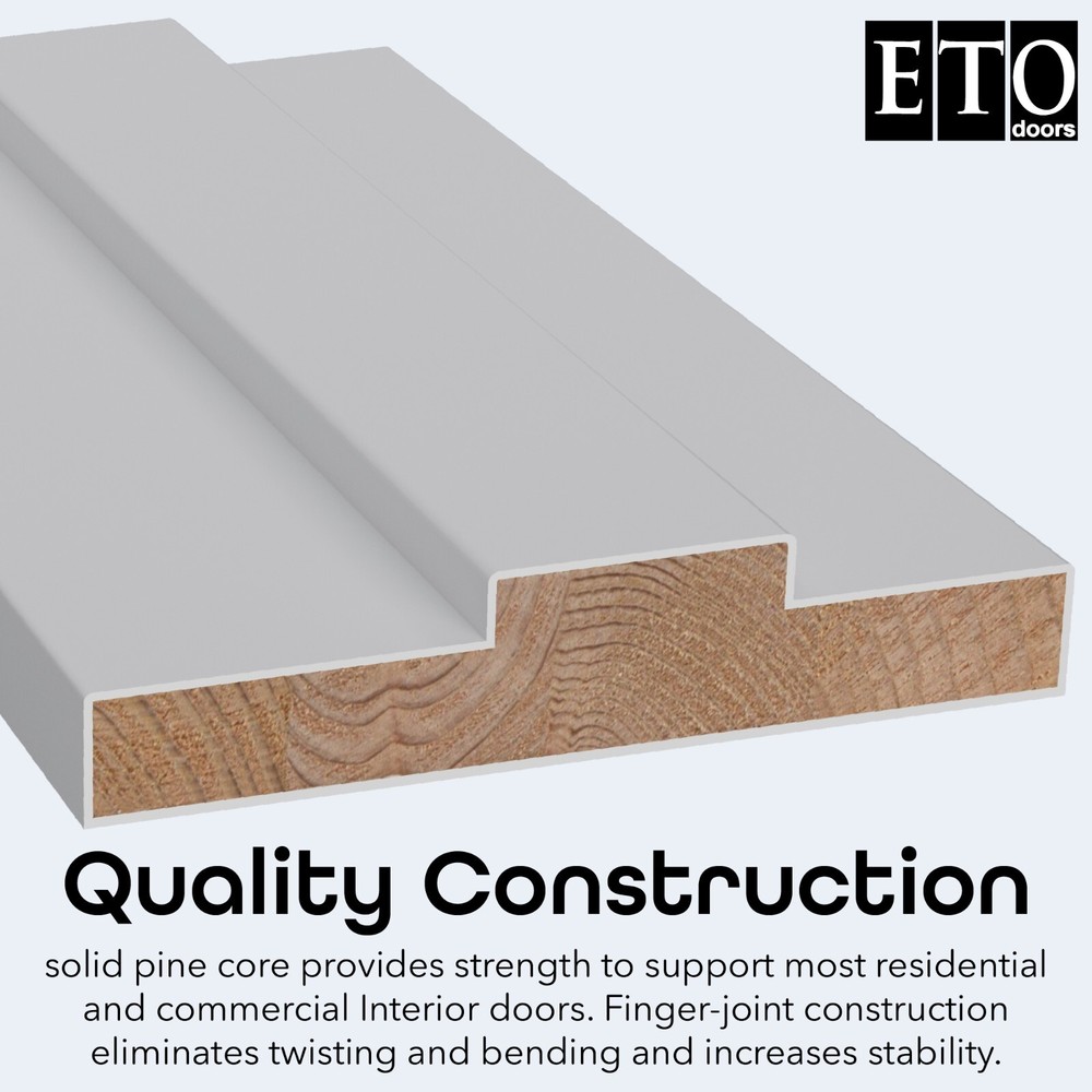 Interior Primed Paint Grade Door Jamb Frame Kit