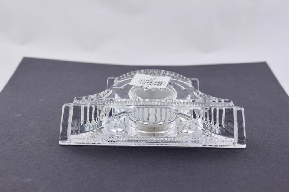 WATERFORD CRYSTAL DEVENISH SMALL CLOCK - MIB