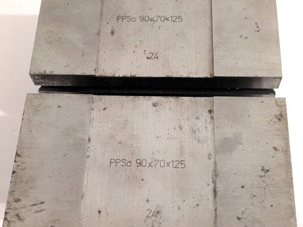 FOWLER Precision V-Block Set Matched Pair (24) PPSc 90x70x125 Sharp Condition