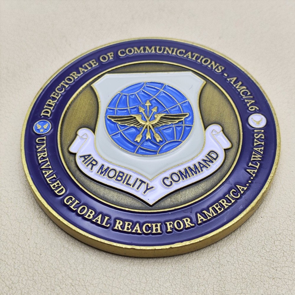 US Air Mobility Command Challenge Coin