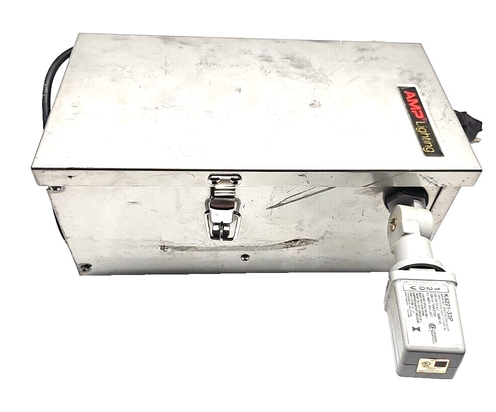 AMP Lighting Low Voltage Power Control Console Landscape Transformer, E 466348