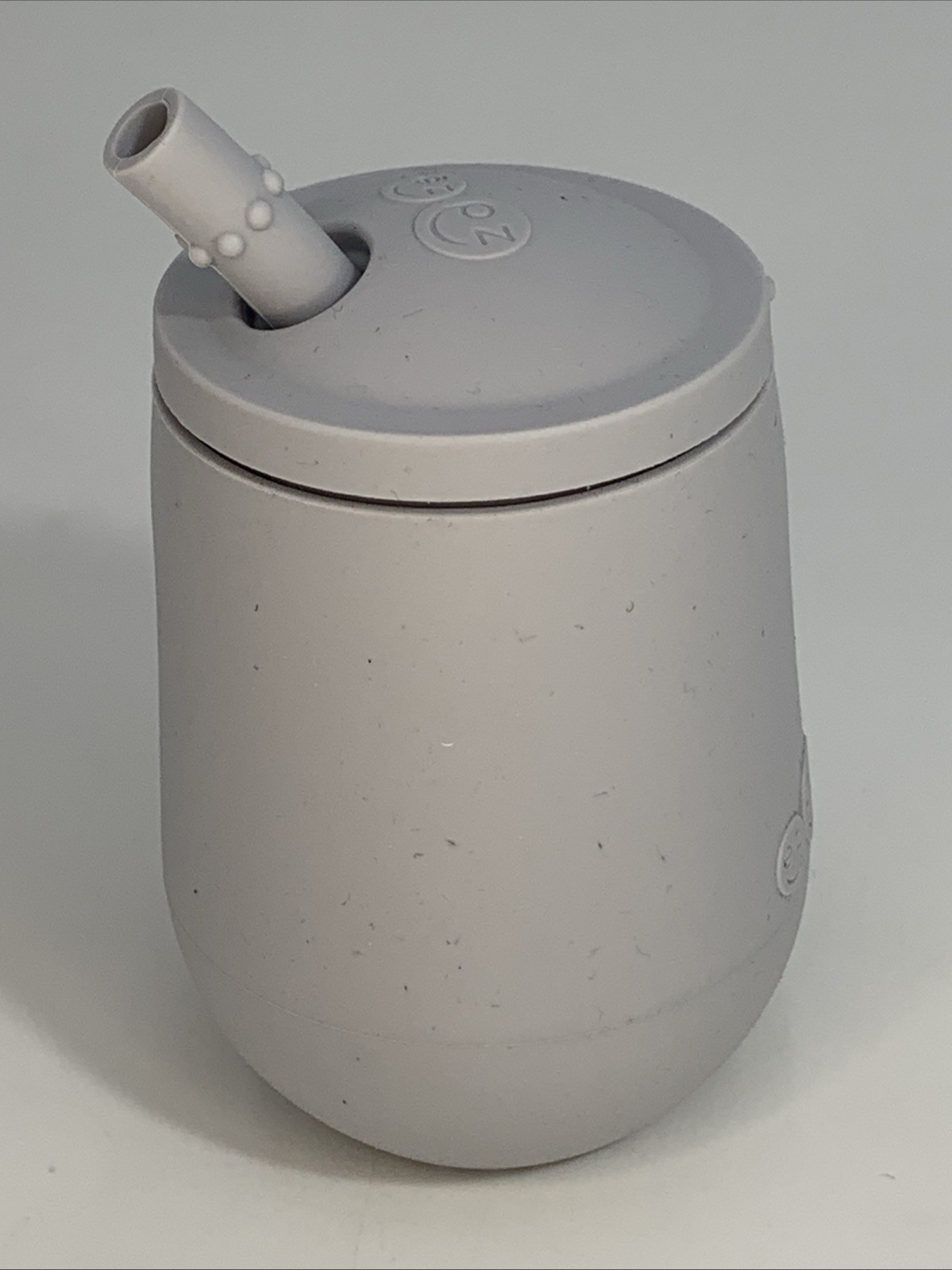 EzPz Mini Cup + Straw Training System 9 Months + 100% Silicone BPA Free 4 Oz