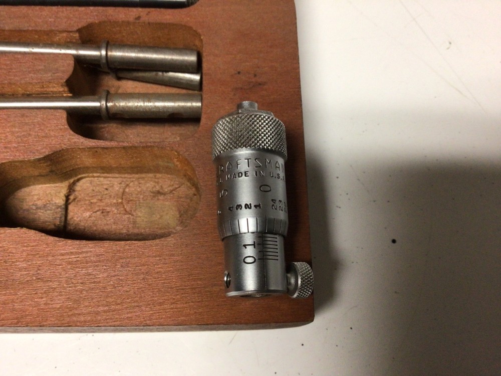 VTG CRAFTSMAN SEARS INSIDE MICROMETER