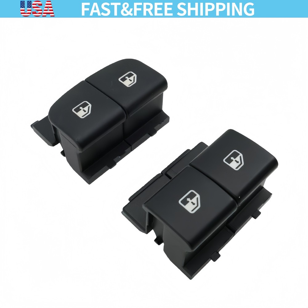 Driver Side Master Window Switch Button Kit 4Pcs Fits for Maserati M139 247993