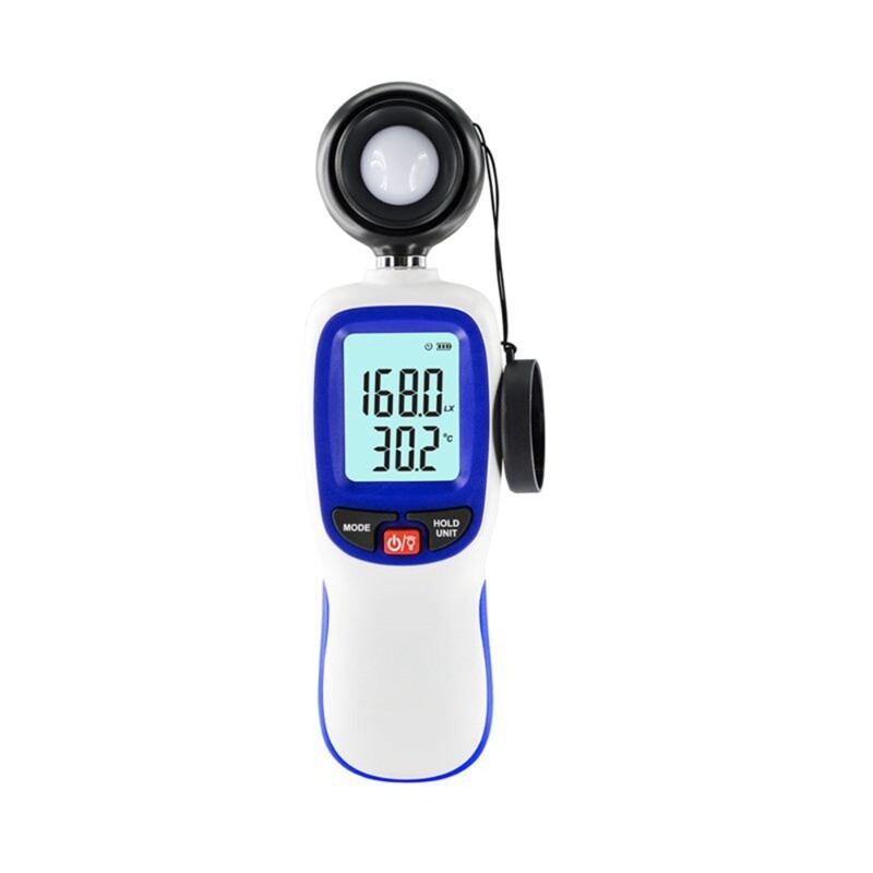 Digital Luxmeter Accuracy Professional Light Intensity Meter Thermometer