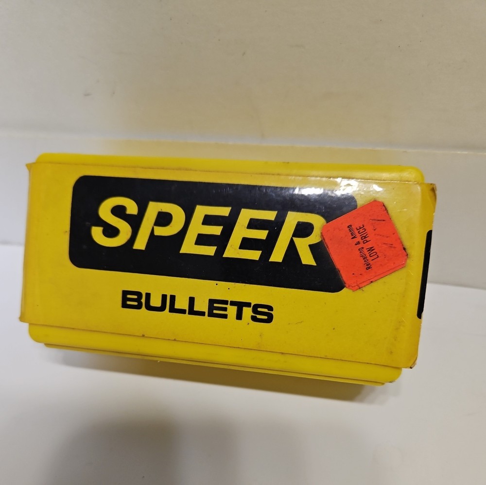 VINTAGE SPEER 44 cal. Semi-Waddcutter AMMO BOX EMPTY 240 gr.