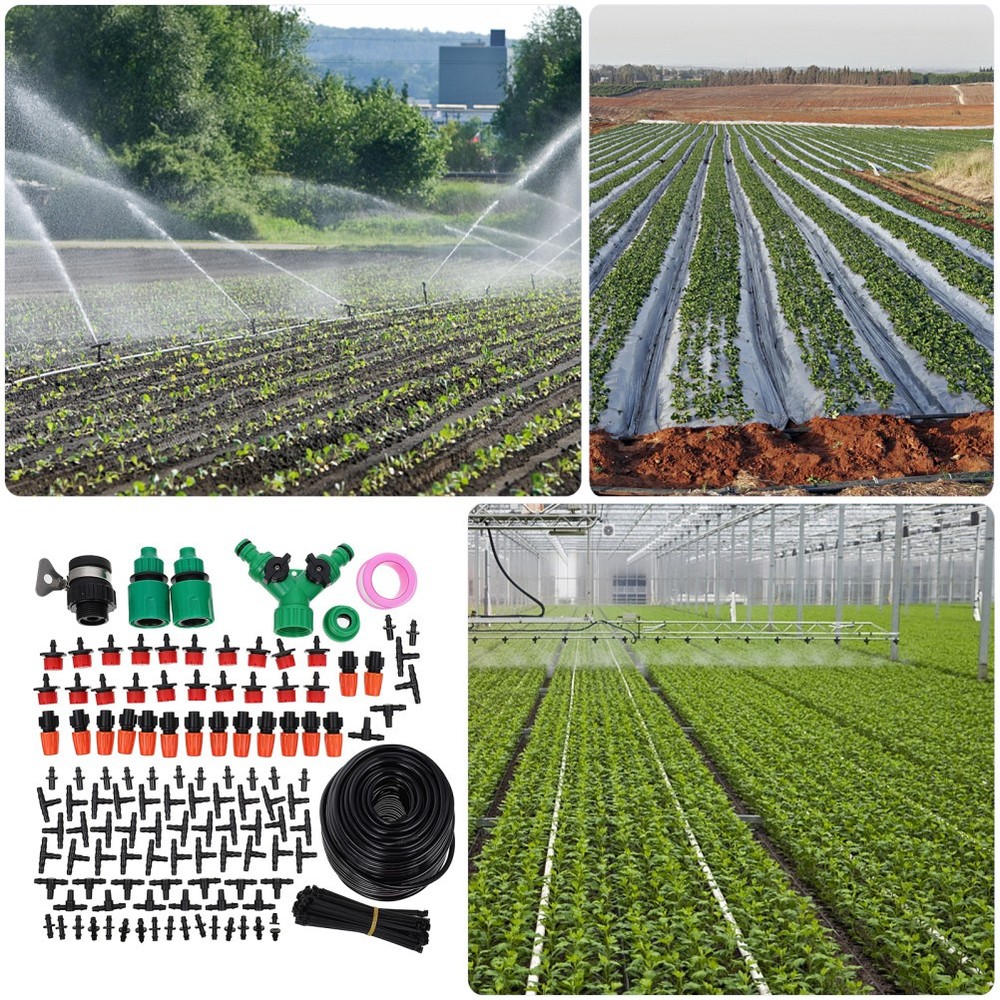 40 M Automatic Micro Drip Irrigation Kit Garden Watering System