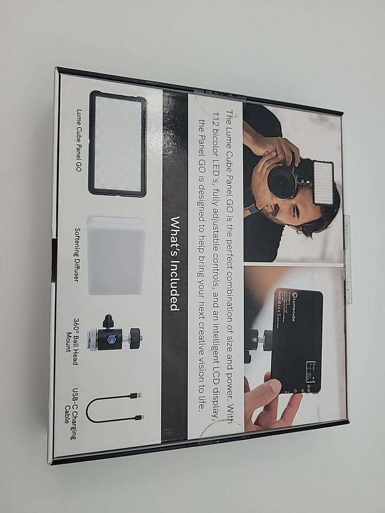 Lume Cube - Panel Go with Ballhead Camera Mount [LC-KIT-GOBH]