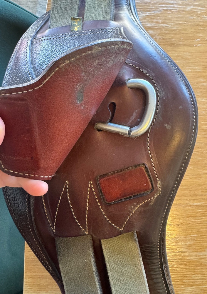 Devoucoux V-Strap Girth - Brown - 80 CM / 32"