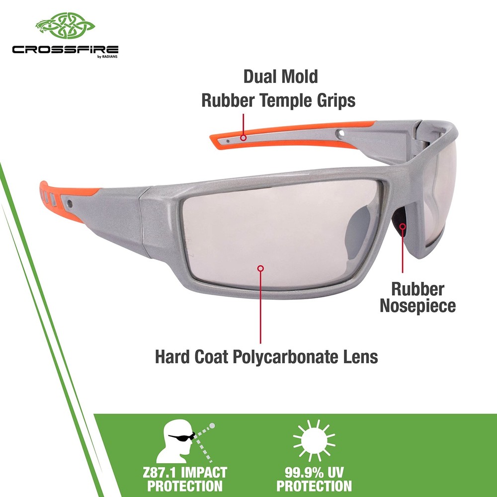 Crossfire Safety Glasses Clear