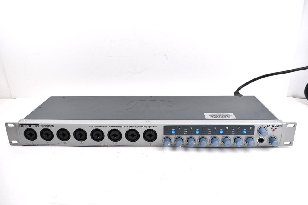 PreSonus Firestudio Project Digital Recording Interface 10x10 Firewire