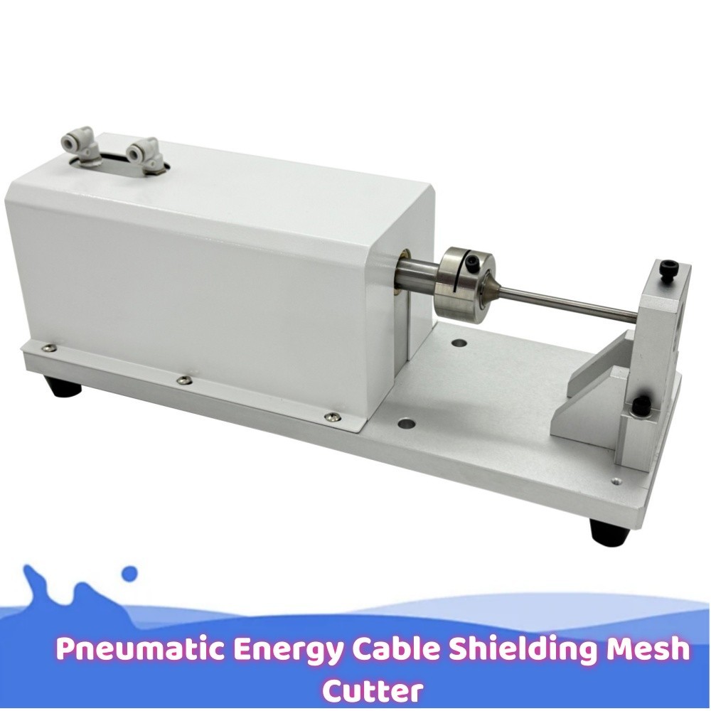 2-35mm² Cable Shielding Mesh Cutting Machine Pneumatic Shielding Mesh Ring Cutte