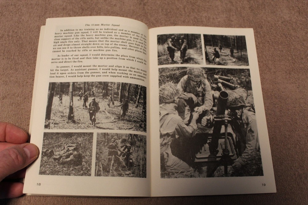 Choice Original WW2 U.S. Army "IRTC" Infantry Training "Iam a Doughboy" Booklet