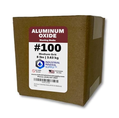 Aluminum Oxide Blast Media Medium Grit #100
