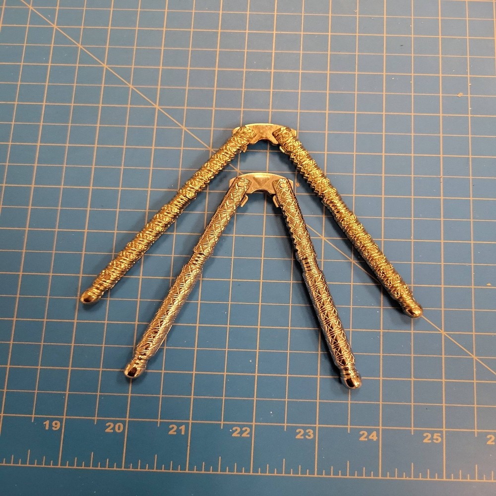 Vintage Style Ornate Metal Nutcracker Heavy Duty Nut Cracker Tool Kitchenware