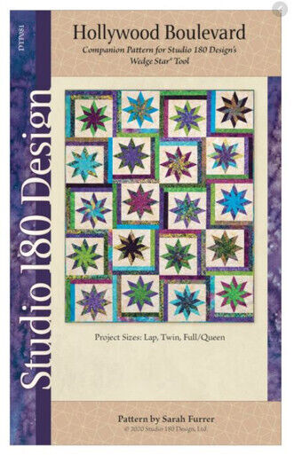 Hollywood Boulevard Quilt Pattern - Pattern Sarah Furrer - 3 Size by Studio 180
