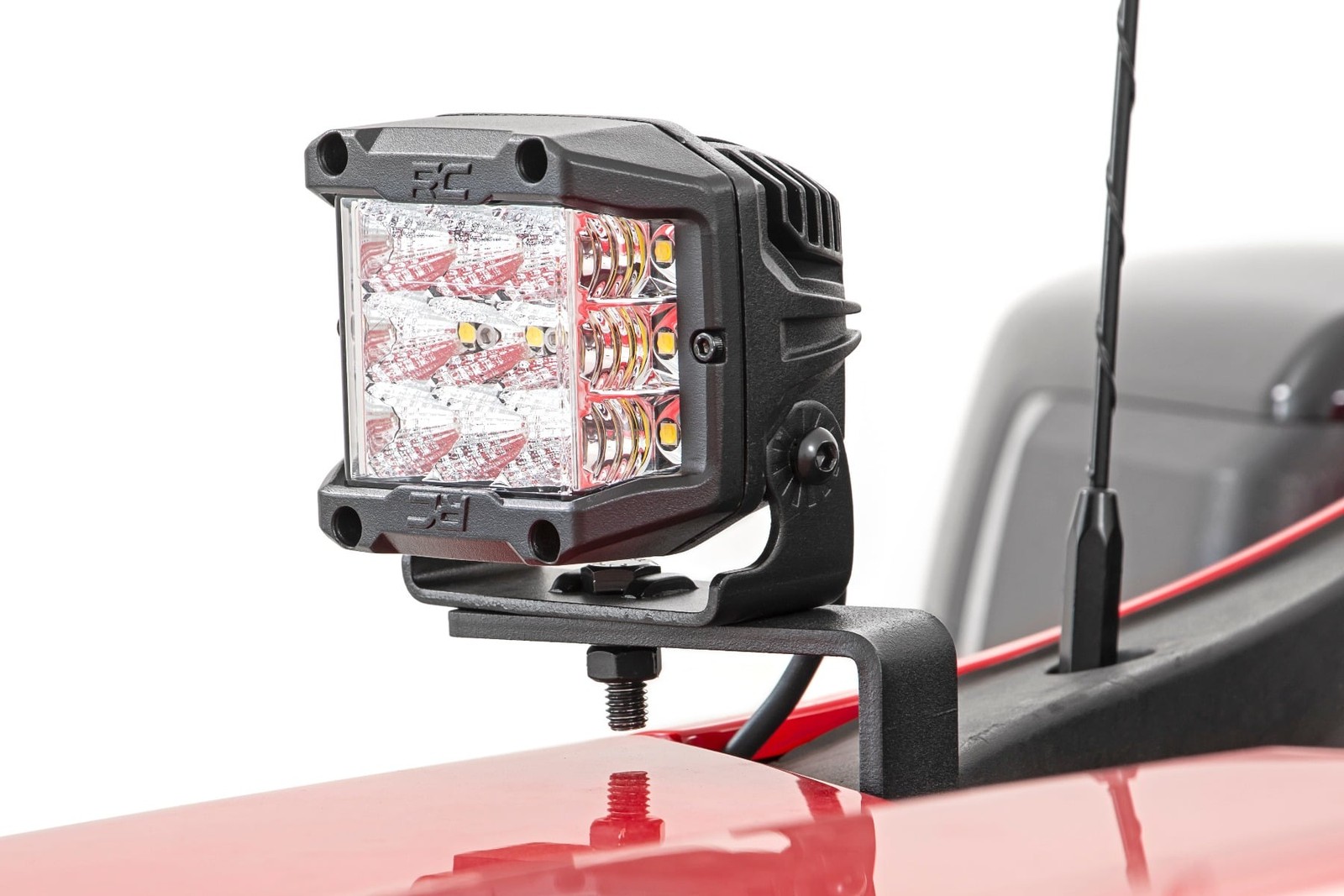 Rough Country LED Ditch Light Kit for 2019-2026 Chevy 1500 | White DRL - 70843