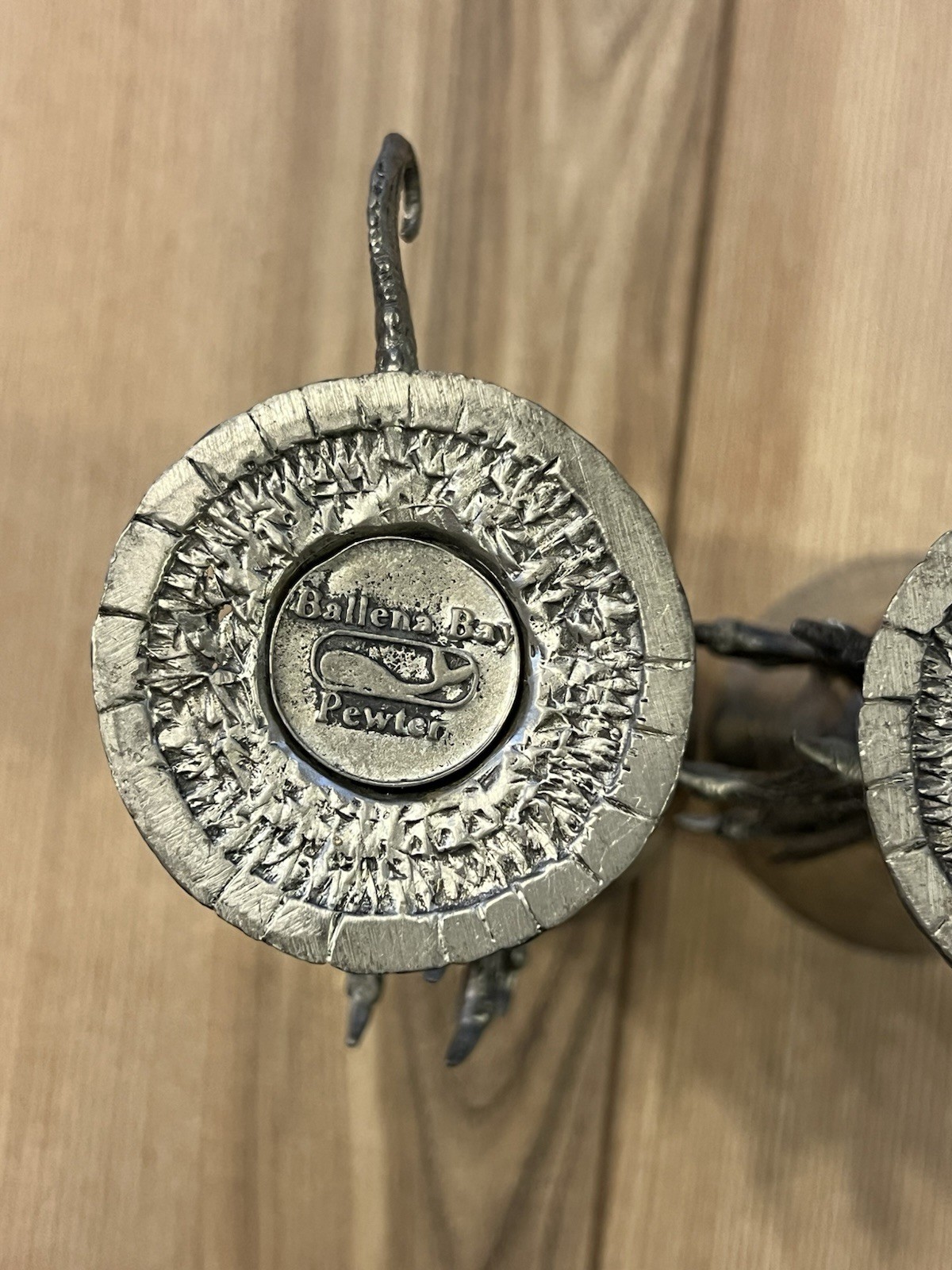 Lot Of 2 Ballena Bay Pewter Dragon Chalice Goblet Cups 8" Fantasy Wizards