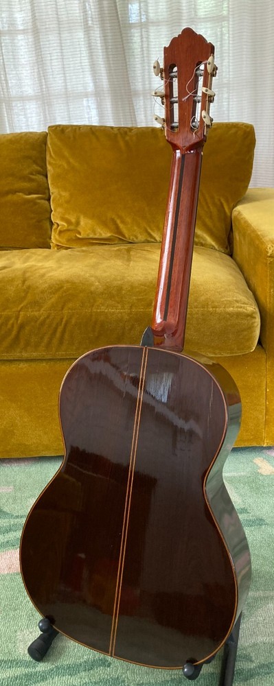 Sakazo Nakade 2000SS classical guitar 1971 – solid, braz rw, carved, signed