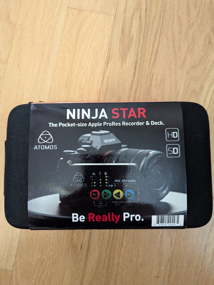 Atomos Ninja Star recorder w/ Cfast 1.0 card included