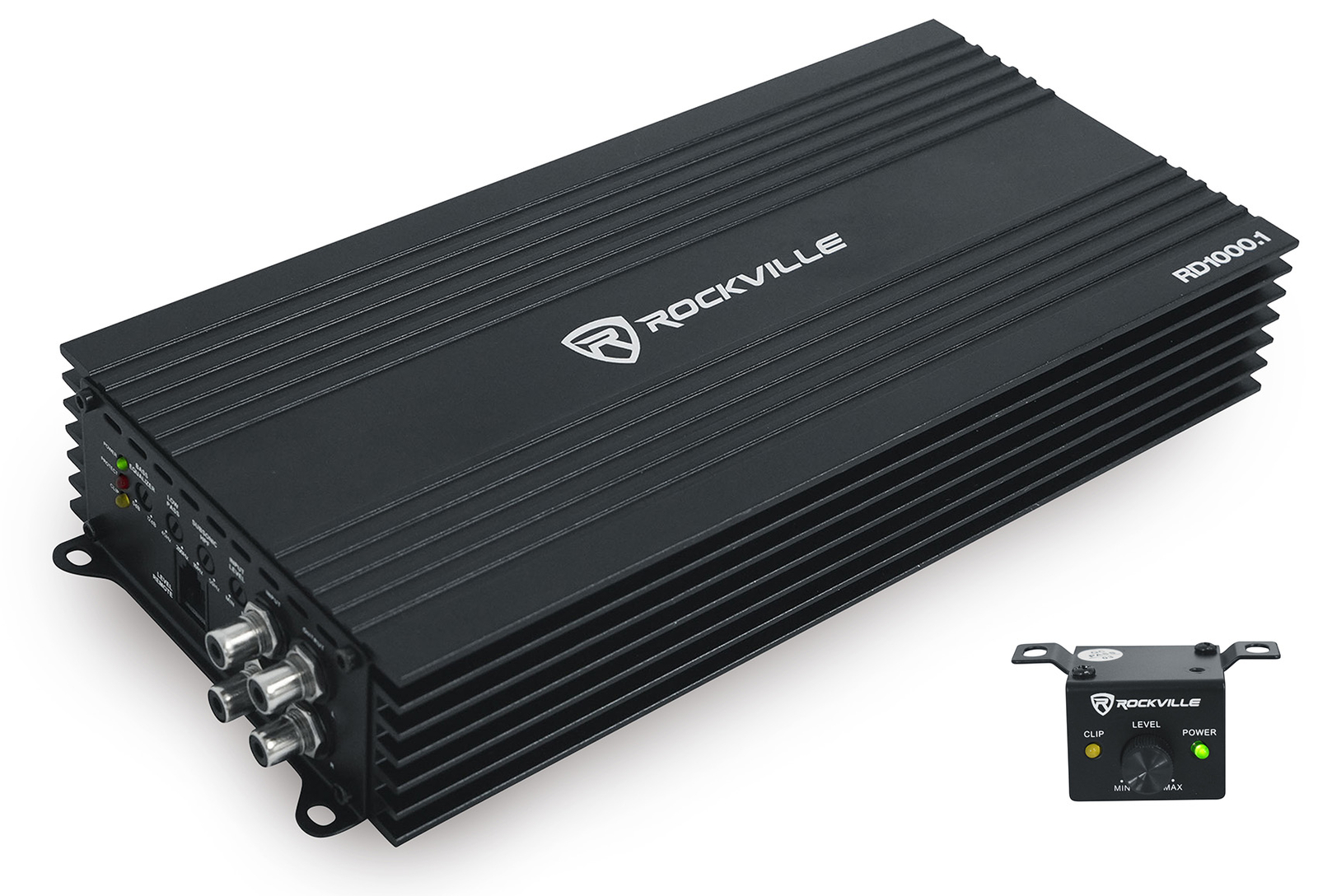 Rockville RD1000.1 1000w RMS @ 1 Ohm (4000w Peak) Mono Amplifier Car Audio Amp